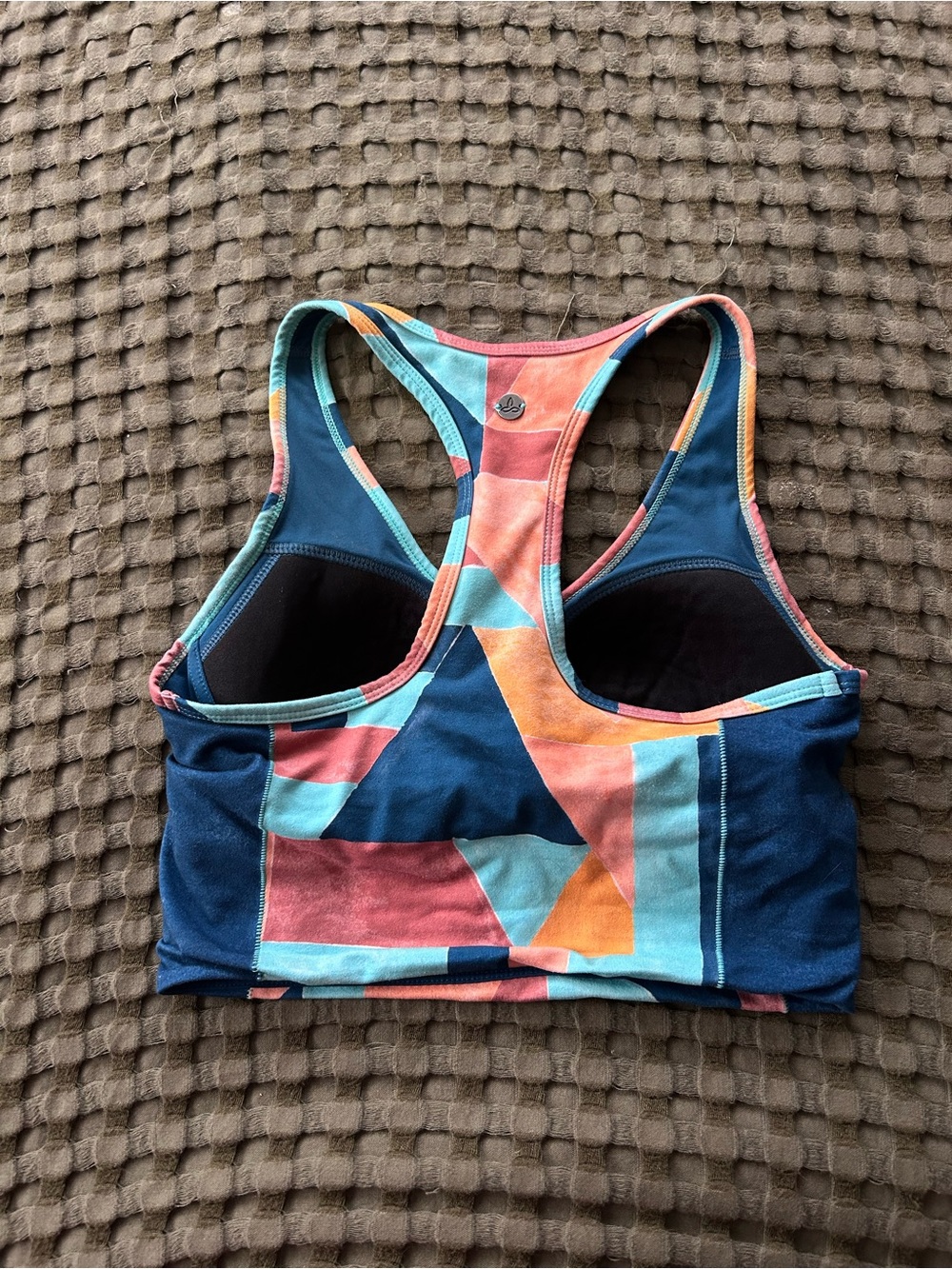 prana Geometric Racerback Long Bra - Picture 2 of 4